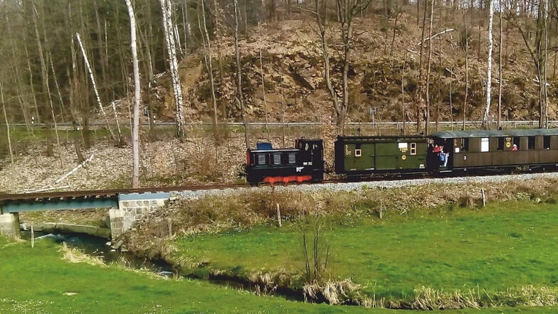 Die halbe Sächsische Schweiz wird am Wochenende zum Bahnerlebnisland.