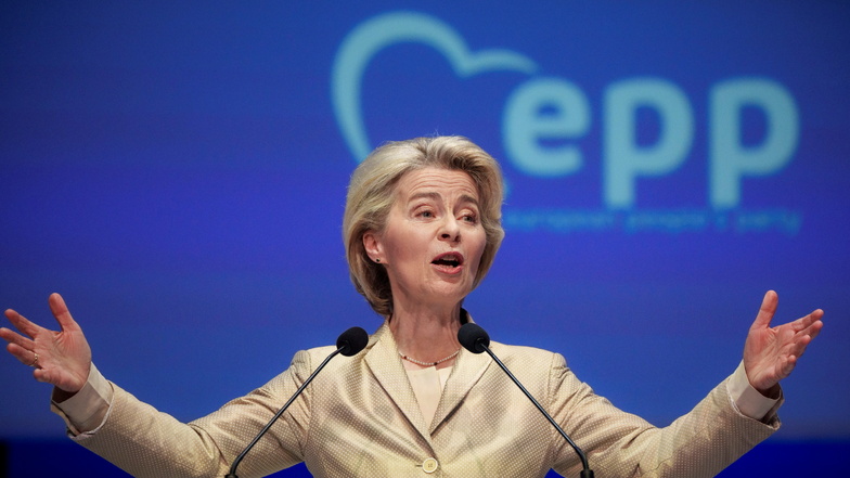 Ursula von der Leyen ist Kandidatin der EVP für eine zweite Amtszeit als Präsidentin der EU-Kommission.