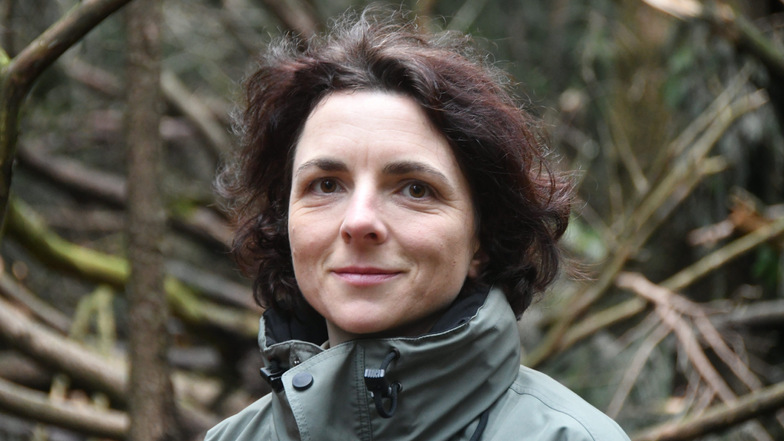 Kerstin Rödiger ist Pressesprecherin im Sachsenforst, Forstbetrieb Neustadt und damit zuständig für 14 Reviere.