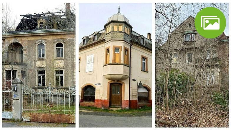 Das sind drei der größten Problem-Brachen in Neugersdorf.