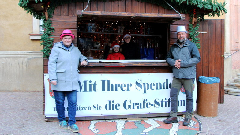 Mitstreiter der Grafe-Stiftung Roßwein wollen es zum Weihnachtsmarkt wieder wissen: Wer hat den Dreh raus?
