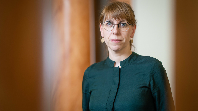 Justizministerin Katja Meier (Grüne) will Verfassungsfeinde in der Justiz verhindern. Die rechtlichen Hürden sind hoch. Foto: Ronald Bonss