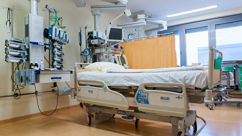 Im Helios-Klinikum Pirna wie auch in allen anderen Kliniken im Landkreis sind Intensivbetten frei.