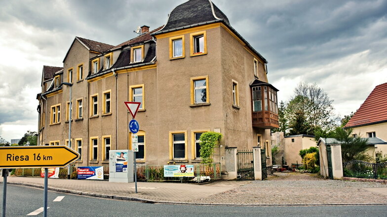 In diesem Haus an der Döbelner Straße 40 in Lommatzsch wohnte die Familie Girotti Mitte der 1940er Jahre.