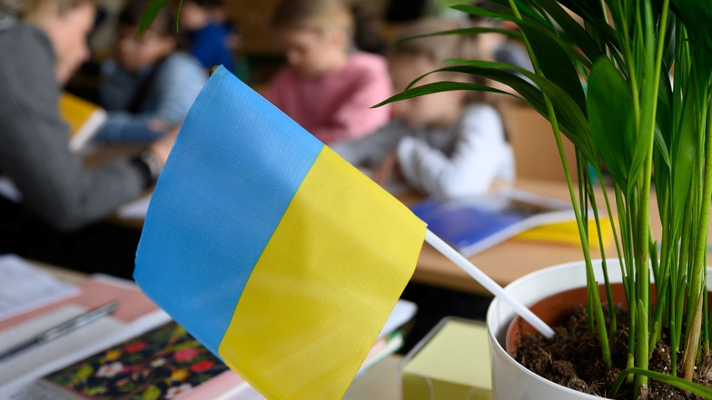 Bisher wurden mehr als 10.000 Kinder und Jugendliche aus der Ukraine an Sachsens Schulen angemeldet.
