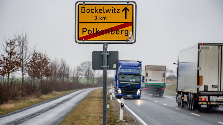 Aus Richtung Leisnig führt ein Radweg entlang der S 31 über Polkenberg bis nach Bockelwitz. Nun könnte der Radweg bis Mügeln ausgebaut werden.