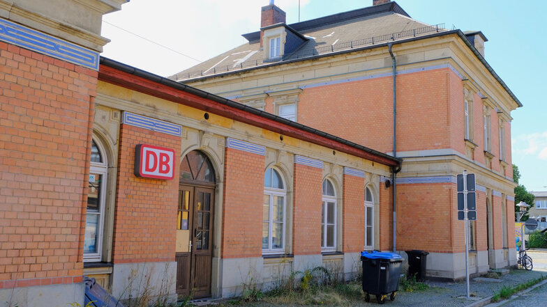 Der Bahnhof Coswig.