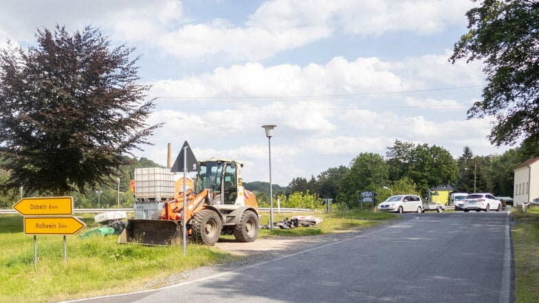 Noch mehr Baustellen: Straßen bei Roßwein und Richtung Freiberg dicht