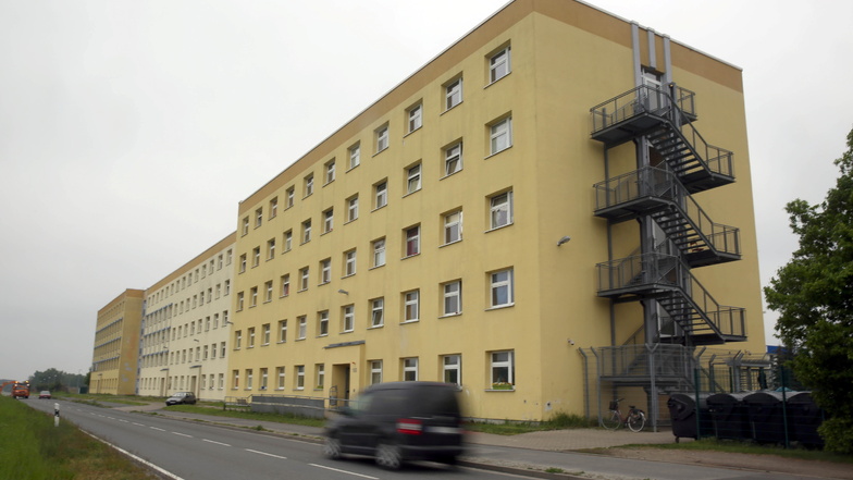 Das Asylheim an der Macherstraße in Kamenz ist eines der größten im Landkreis Bautzen. Hier wechselt zum 1. Juni 2023 der Betreiber. Neue Asylheime soll es im Landkreis Bautzen aber nicht geben.