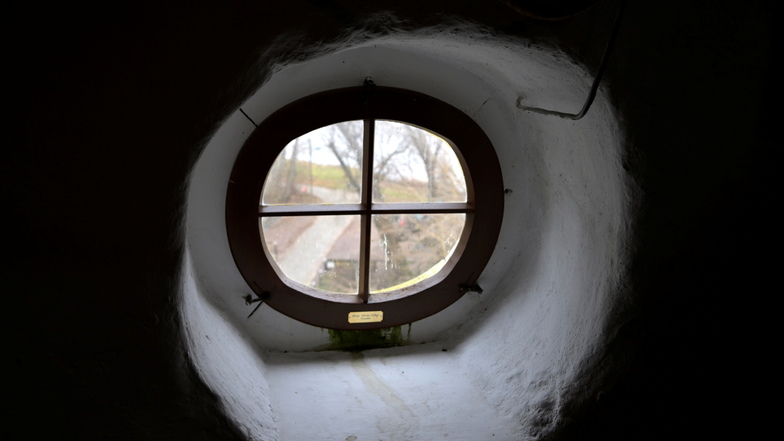 Das Gewölbe und die kleinen Fenster der Gohliser Windmühle kreieren einen gemütliches Flair in den kalten Monaten.