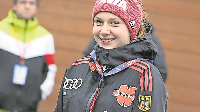 In ihrer Altersklasse bereits Deutsche Meisterin: Lia Böhme aus Karsdorf.