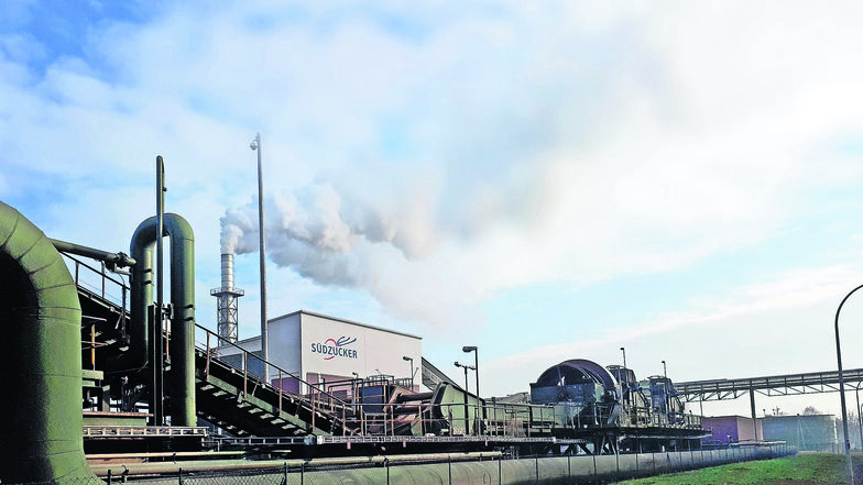 Das Werkgelände der Brottewitzer Zuckerfabrik im Herbst 2018: Die Tage des südbrandenburgischen Standorts der Südzucker-AG könnten gezählt sein.