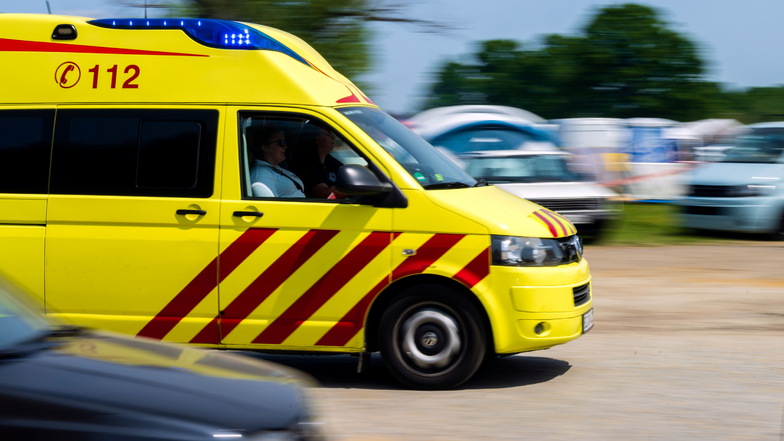 Kind bei Unfall in Kamenz schwer verletzt