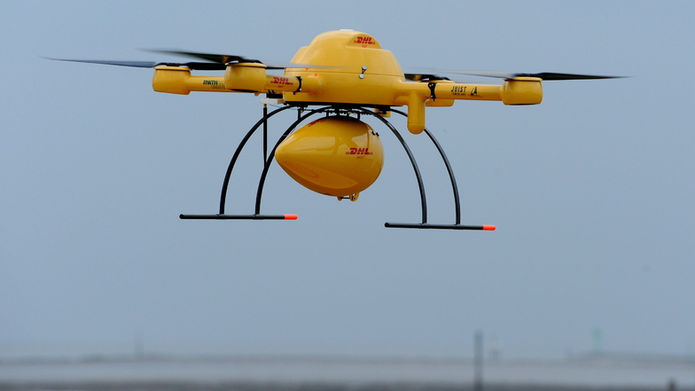 Im Kreis Zgorzelec überwachen Drohnen den Verkehr an neuralgischen Punkten mitunter.