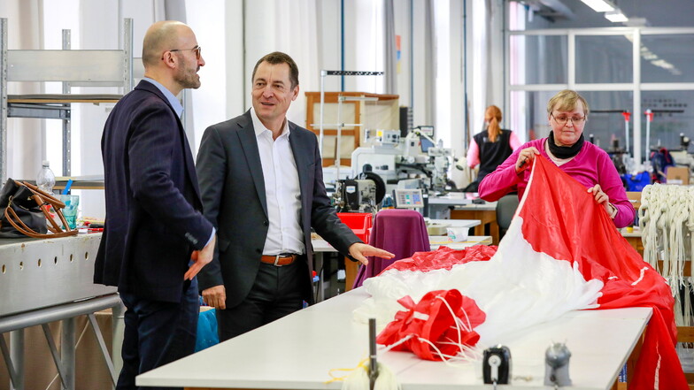 Im Januar hatte der FDP-Bundestagsabgeordnete Torsten Herbst die Seifhennersdorfer Firma Spekon besucht und sich über die Situation vor Ort informiert.