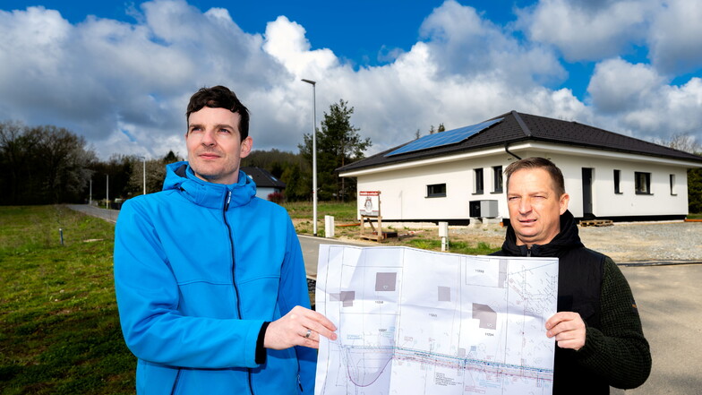 Schmölln: Erstes Haus im neuen Wohngebiet ist fertig