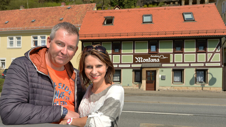 Dirk und Magda Prange sind mit ihrem Ferienhaus Montana in Bad Schandau schon zum dritten Mal für den Wettbewerb zum Gästeliebling nominiert.