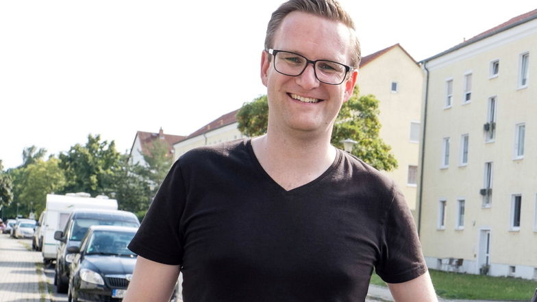 Julian Dippel (35) ist Geschäftsführer der Mabe.Immo GmbH. Mit ihr saniert er in Hagenwerder eine Wohnung nach der anderen. Dadurch ist die Einwohnerzahl des Ortsteils in drei Jahren um über 100 gestiegen.