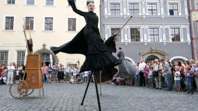 Auch das große Görlitzer Straßentheaterfestival Viathea könnte es ohne Kulturraumförderung so nicht geben..