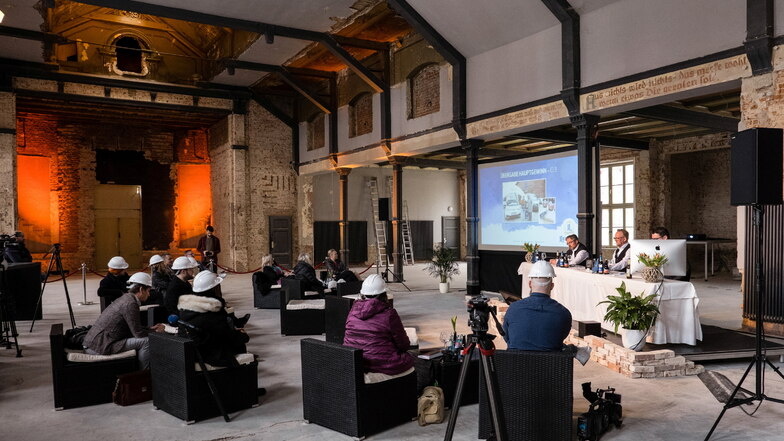 Im März 2022 fand die Jahrespressekonferenz von Landskron noch in der Kulturbrauerei statt. Damals wurde deren komplette Sanierung angekündigt. Doch nun ändern sich die Pläne.