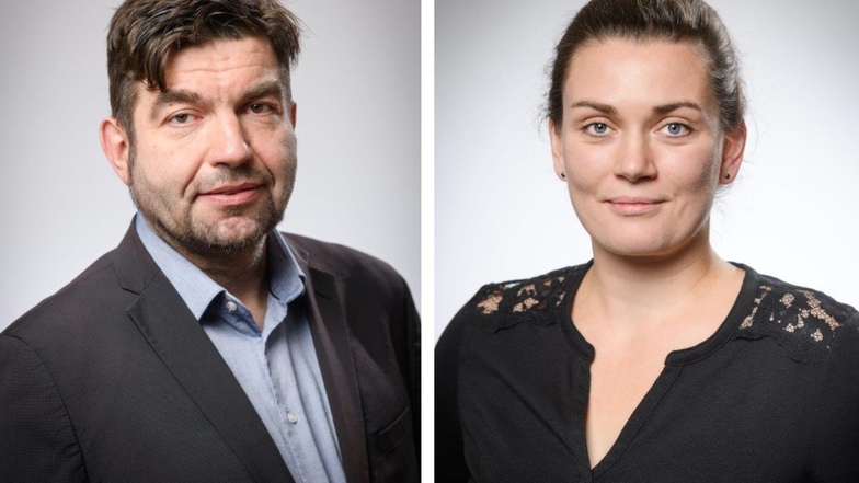 Neuer Linken-Vorstand: Jens Matthis und Anne Holowenko.