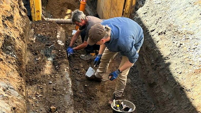 Archäologen stoßen auf eine der ältesten Straßen Pirnas