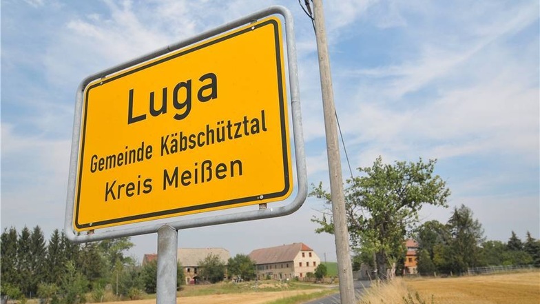 Luga liegt bei Krögis und gehört zur Gemeinde Käbschütztal.