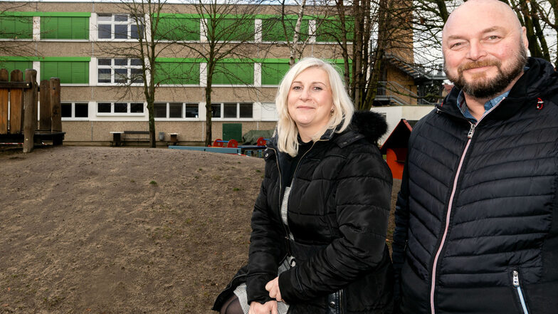202 Kinder betreut das Team von Kita-Leiterin Susan Schramm im Kinderhaus in Neschwitz. Weil es dort eng wird, sucht Bürgermeister Gerd Schuster nach einer Lösung.