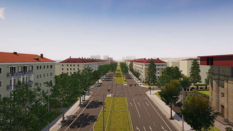 Straßensperrungen im Dresdner Süden für neue Stadtbahn-Linie