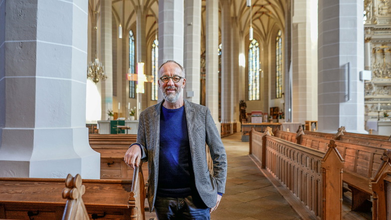 Pfarrer Christian Tiede ist der Leiter des neuen Kirchspiels Bautzen. Dieses setzt sich aus den bisher eigenständigen Kirchgemeinden St. Petri, St. Michael und Gesundbrunnen zusammen.