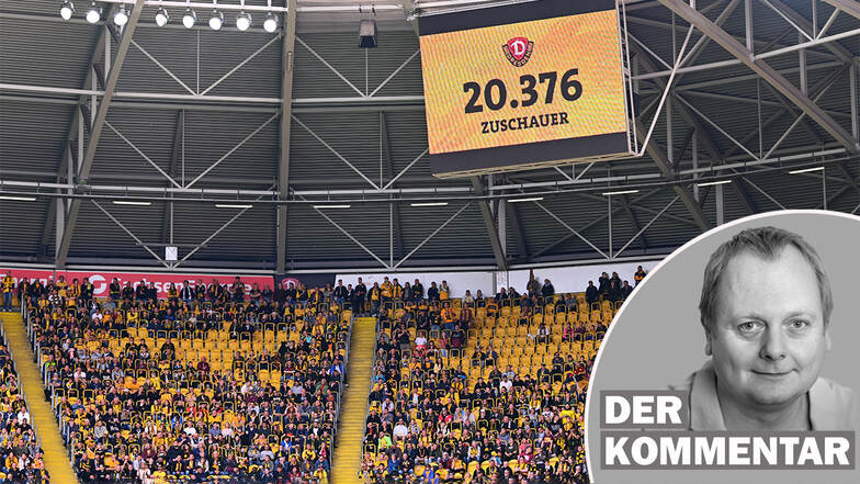 Dynamo hat mit mangelndem Zuschauerinteresse zu kämpfen. Die Ursachen liegen auch im Verein, findet SZ-Redakteur Daniel Klein.