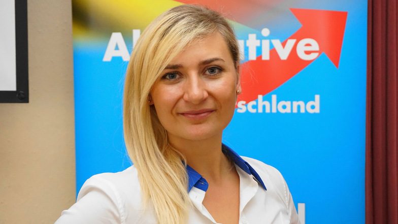 Die 32 Jahre alte Carolin Bachmann wird im Wahlkreis 262 für die AfD als Direktkandidatin antreten.
