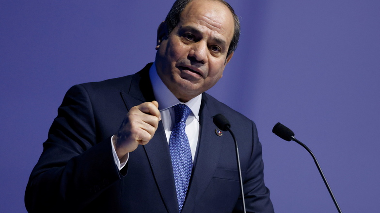 Nach der Einigung auf eine mehrtägige Feuerpause im Gaza-Krieg will sich Ägypten laut Präsident al-Sisi weiterhin für "dauerhafte Lösungen" im Nahost-Konflikt einsetzen.