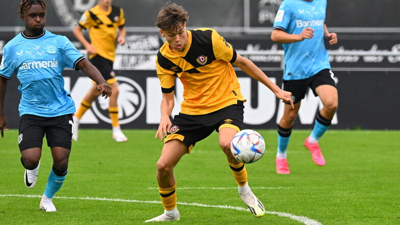 Jakob Zickler spielt in der U19 von Dynamo, nächste Woche trainiert er bei der österreichischen Auswahl.