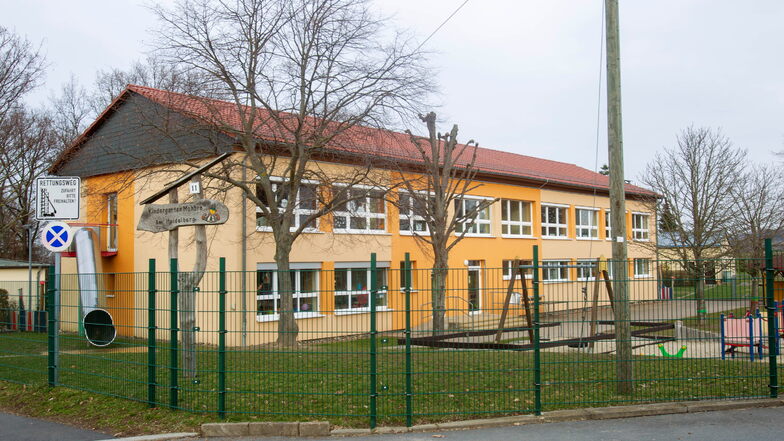 Der Kindergarten in Mohorn soll um einen Anbau erweitert werden. Hier sollen 80 Plätze entstehen.