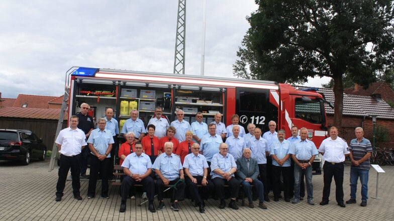 In Zerre trafen sich die Alters- und Ehrenabteilungen der Gemeindefeuerwehr Spreetal.