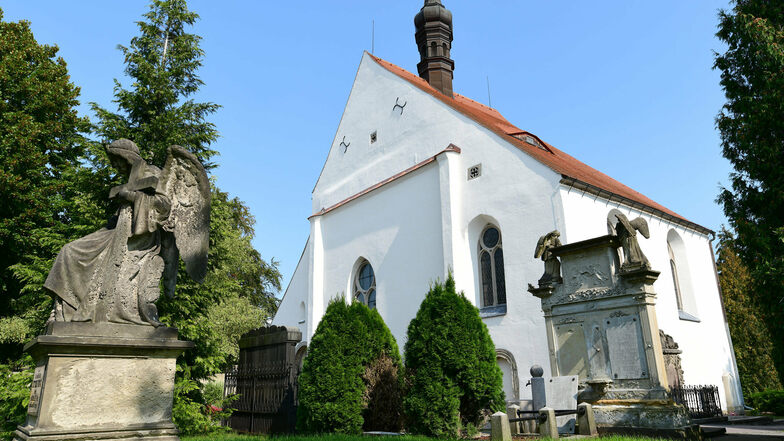 Die Frauenkirche in Zittau.
