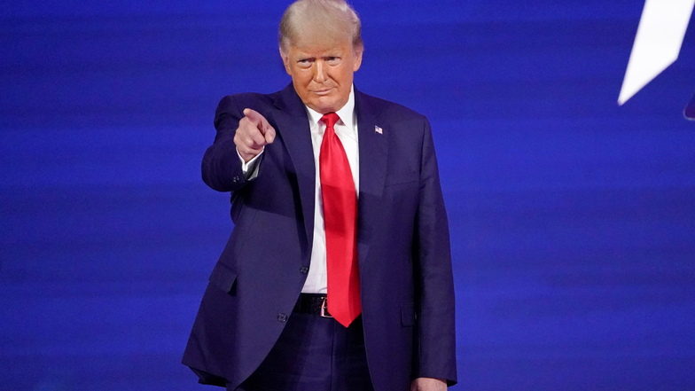 Donald Trump bei der Veranstaltung konservativer Aktivisten in Orlando/Florida.