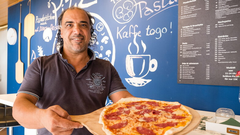 Rahim Latif Ali, Inhaber der Pizzeria Fiore, schaffte es beim Voting auf das Siegertreppchen.