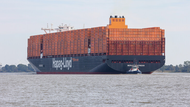Ein Containerfrachter der deutschen Reederei Hapag-Lloyd ist im Roten Meer beschossen worden. (Symbolfoto)
