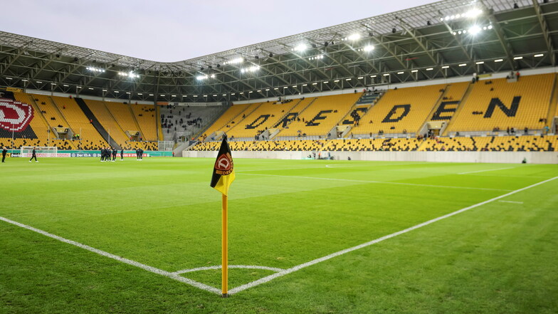 Das Rudolf-Harbig-Stadion in Dresden. Findet hier in der Zukunft der Supercup für Frauen statt?
