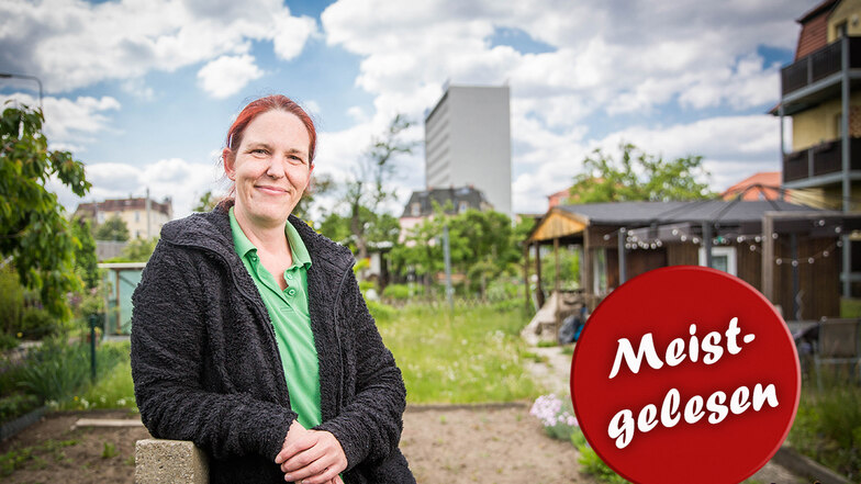Viele Jahre hat Madlen Schmidt zusammen mit ihrer Mutter und Schwester den Kleingarten in Dobritz bewirtschaftet. Jetzt ist die Luft raus.