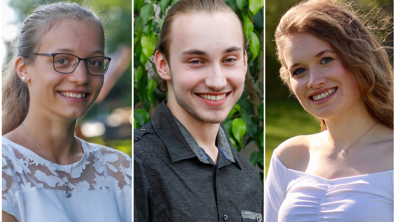 Emily Schwerdtner, Niklas Wächter und Isabel Dyk sind drei von 16 Absolventen, die dieses Jahr die Traum-Note 1,0 erreicht haben. Und das trotz Corona-Krise und Umstellung auf Homeschooling.