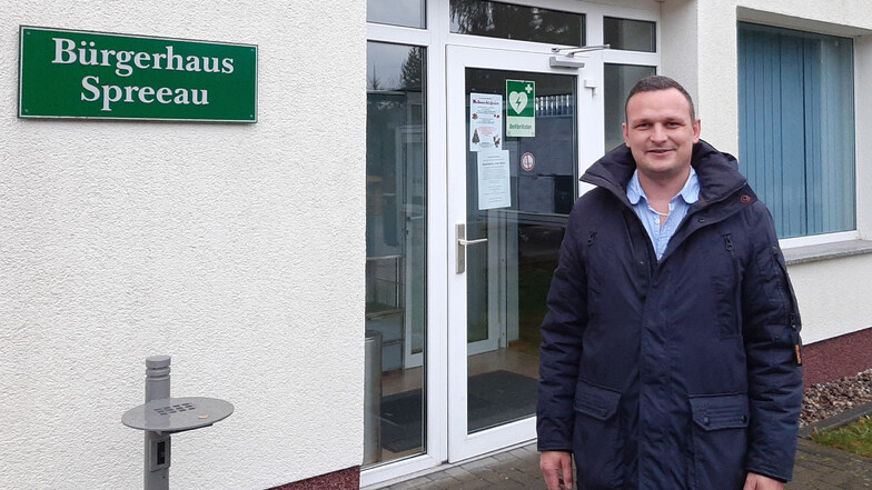André Güttler aus Eibau ist seit einigen Monaten Gemeinderat im märkischen Grünheide, wo Tesla seine neue Autofabrik bauen will.