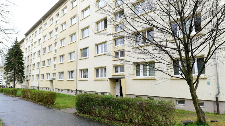 Dieser Wohnblock in der Daimlerstraße besteht aus fünf Eingängen - die Nummern 11 bis 19. Sie gehören der Elron Löbau GmbH & CO. KG.