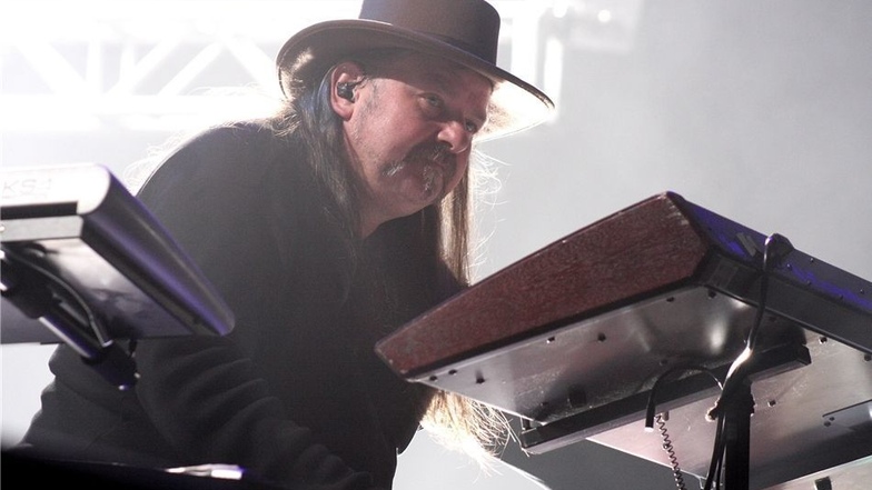 Keyboarder Jason Sawford (50) ist eines der Gründungsmitglieder von „The Australian Pink Floyd Show“.