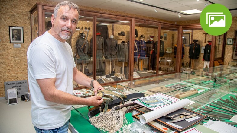 In Neusorge ist ein Militärhistorisches Museum entstanden. Jens Schurig und viele Helfer haben es eingerichtet.