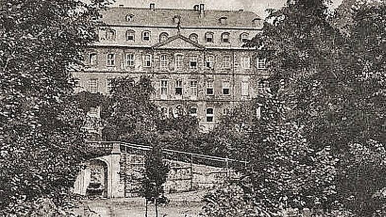 Schloss Neusorge in den 1920er-Jahren.