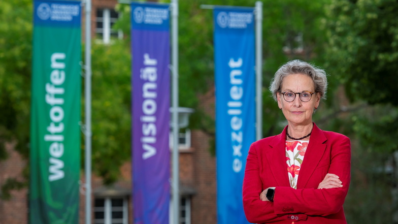 Psychologie-Professorin Ursula M. Staudinger ist seit einem Jahr Rektorin der TU Dresden.