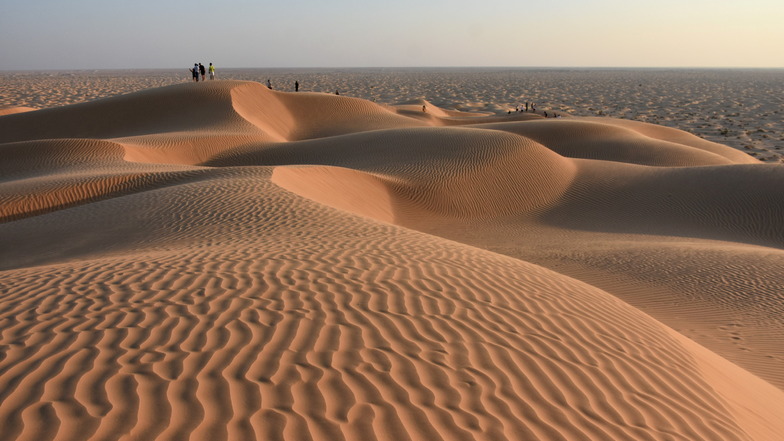 Sand, so weit das Auge reicht: Die Rub-al-Khali ist die größte zusammenhängende Sandwüste.